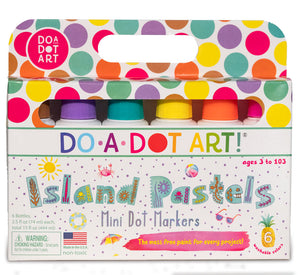 Do A Dot Art! Mini Dot & Doodles Island Pastels