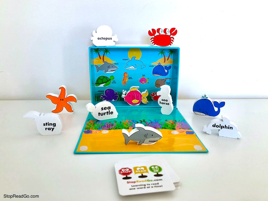 Sea Animals Vocabulary Play Set