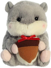Load image into Gallery viewer, Aurora Holiday Rolly Pets Assorted Stuffed Animals Bundle: Hedgehog, Moose, and Chipmunk Plush Toys