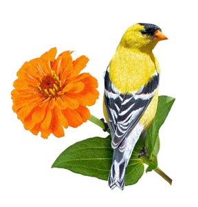Madd Capp I AM GOLDFINCH Animal-Shaped Jigsaw Puzzle, 300 Pieces