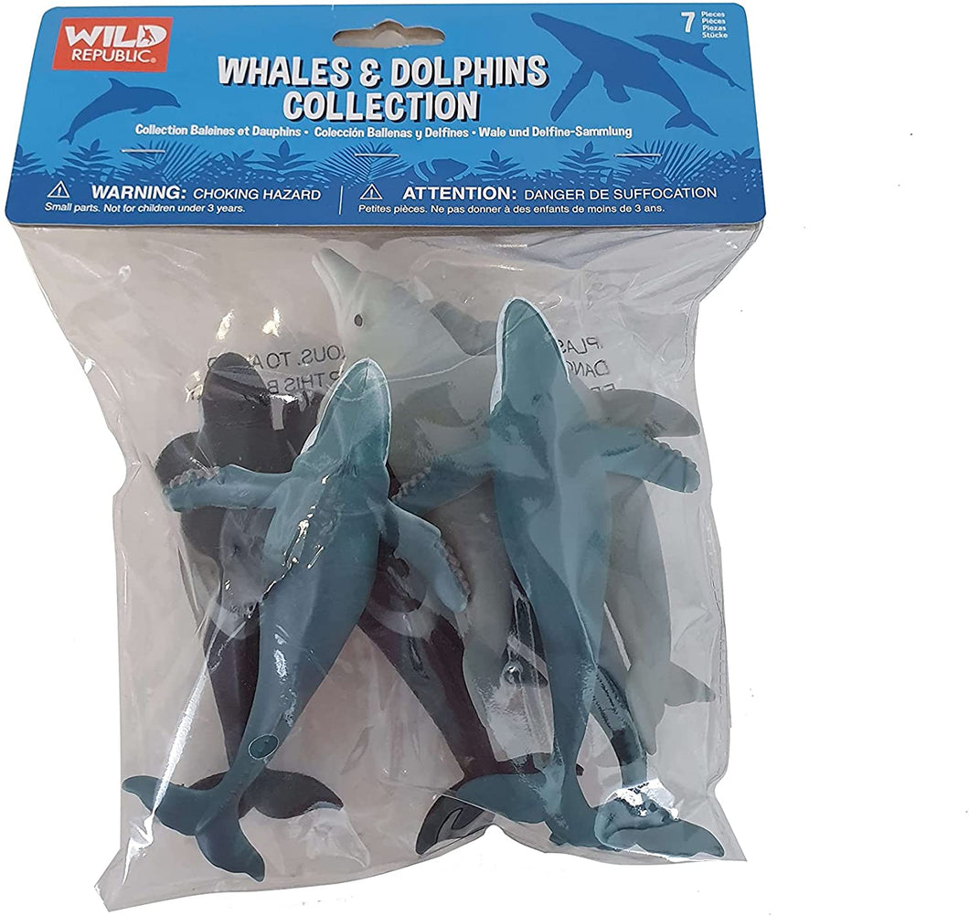 Wild Republic Whales and Dolphins Collection