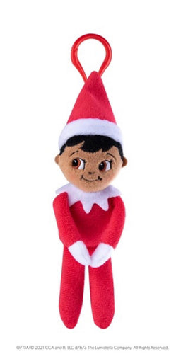 The Elf on the Shelf - Plushee Pals Mini Clip-On: Classic Boy, Dark