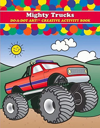 Do A Dot Art Mighty Trucks Activity Book