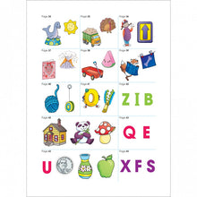 Load image into Gallery viewer, Alphabet Stickers Workbook P-K Ages 4-6