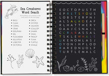 Load image into Gallery viewer, Scratch &amp; Sketch Games &amp; Puzzles: Ocean World Hardcover