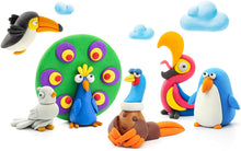 Load image into Gallery viewer, Hey Clay Birds - Colorful Modeling Air-Dry Clay for Kids,18 Cans with Fun Interactive App
