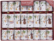 Load image into Gallery viewer, Robin Reed Concerto Fanfare Christmas Crackers, Set of 8 (10&quot;)