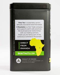 Tima Tea Organic Fair Trade Loose Leaf Black Rwandan Tea 2 oz.