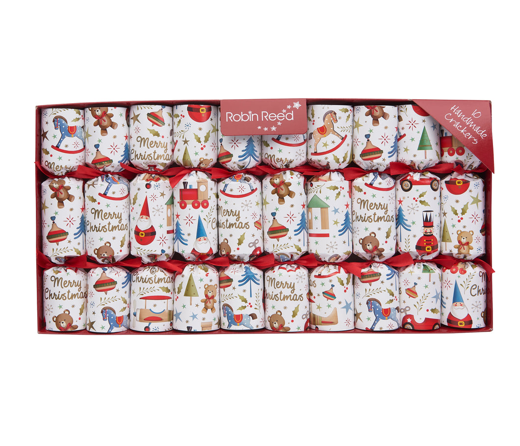 Robin Reed Toy Town Party Crackers - Set of 10 x 8