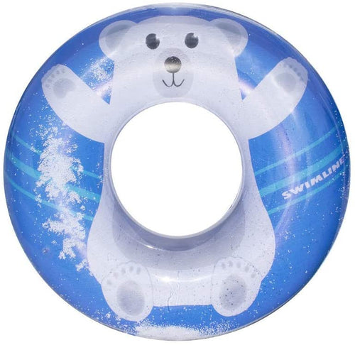 Swimline Polar Bear Flurry Ring Pool Accessory, 40-inch Diameter
