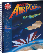 Load image into Gallery viewer, Klutz Book of Paper Airplanes Craft Kit