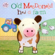 Load image into Gallery viewer, Old Macdonald Had a Farm Chunky Board Book with Finger Puppet