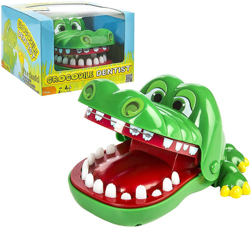 Crocodile Dentist - A Grouchy Friend with a Grievous Toothache - 1 to 4 Players - Ages 4 and Up