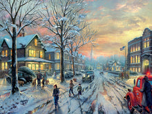 Load image into Gallery viewer, Ceaco Thomas Kinkade Holiday Movies A Christmas Story Jigsaw Puzzles, 300 Pieces