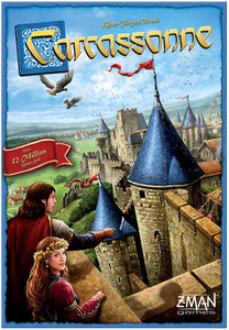 Carcassonne Strategy Board Game Medieval Adventure Ages 7+ 2-5 Players