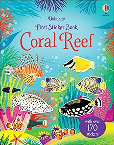 First Sticker Book Coral Reef Paperback