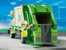 Load image into Gallery viewer, Playmobil Green Recycling Truck
