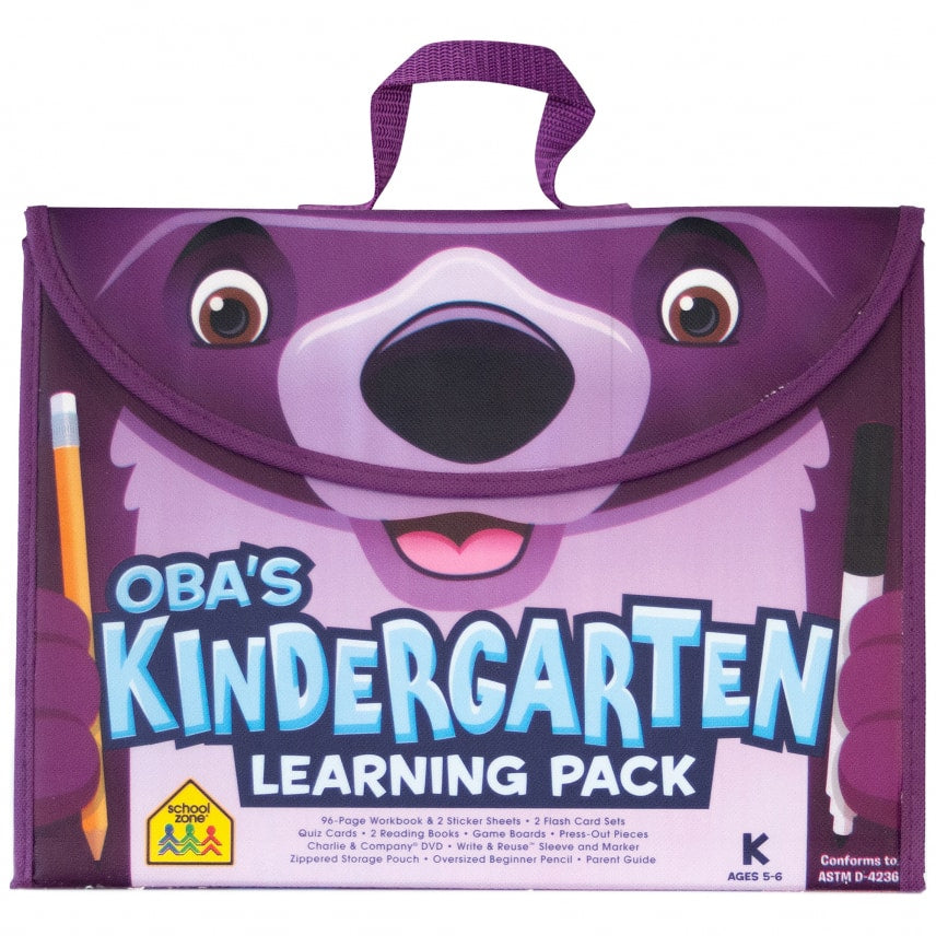 Oba's Kindergarten Learning Pack Ages 5-6
