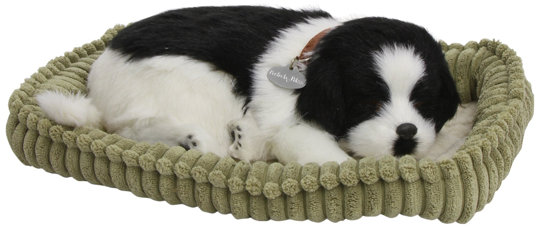 Lifesize Plush Laying Border Collie Dog – The Well Appointed House