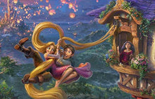 Load image into Gallery viewer, Ceaco Thomas Kinkade The Disney Collection Tangled Jigsaw Puzzle, 750 Pieces