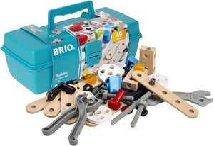 BRIO Builder Builder Starter Set - 49 Piece Building Set STEM Toy with Wood and Plastic Pieces for Kids Age 3 and Up