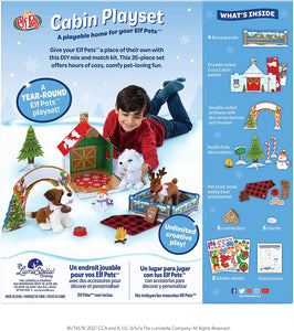The Elf on the Shelf Cabin Playset - A Playable Home For Your Elf Pets