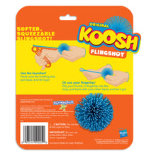 Load image into Gallery viewer, Koosh Flingshot -- Special Ball Made Just for Flinging! -- Easy to Catch, Hard to Put Down -- Ages 6+