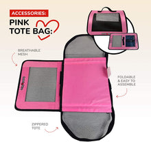 Load image into Gallery viewer, Perfect Petzzz Pink Tote For Plush Breathing Pets