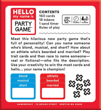 Load image into Gallery viewer, Hello My Name is... Party Game