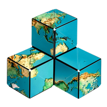 Load image into Gallery viewer, Shashibo Magnetic Puzzle Cube, Earth