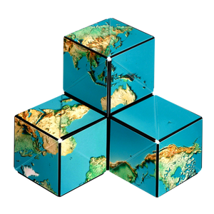 Shashibo Magnetic Puzzle Cube, Earth