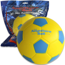 Load image into Gallery viewer, Thin Air Brands Kids Foam Soccer Ball - Super Soft for Junior Soccer - Yellow