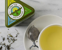 Load image into Gallery viewer, Tima Tea Organic Fair Trade Green Loose Leaf Tea 2.5 oz.