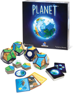 Blue Orange Games Planet Board Game - Award Winning Kids, Family or Adult Strategy 3D Board Game for 2 to 4 Players for Ages 8 & Up