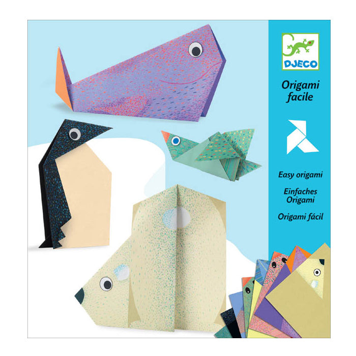 Origami Polar Animals Paper Craft Kit