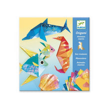 Load image into Gallery viewer, DJECO Origami Paper Craft Kit - Sea Creatures (Level 3)