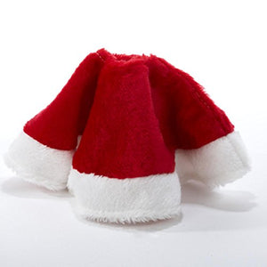 Kurt Adler Mini Christmas Tree Decoration Set: 24-Piece Mini Ornaments with Hangers, Tree Skirt, and Red Tree Topper