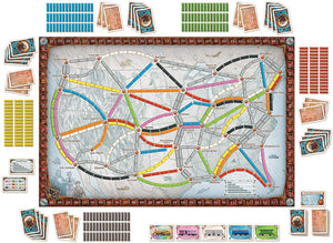 Ticket to Ride Family Board Game Ages 8+For 2 to 5 players Average Playtime 30-60 minutes