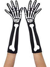 Load image into Gallery viewer, Smiffys Women&#39;s Skeleton Gloves