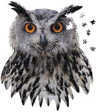 Load image into Gallery viewer, Madd Capp I AM OWL Animal-Shaped Jigsaw Puzzle, 300 Pieces