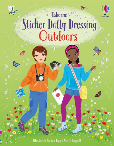 Usborne Sticker Dolly Dressing, Outdoors