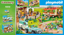 Load image into Gallery viewer, PLAYMOBIL Country Pony Shelter with Mobile Home