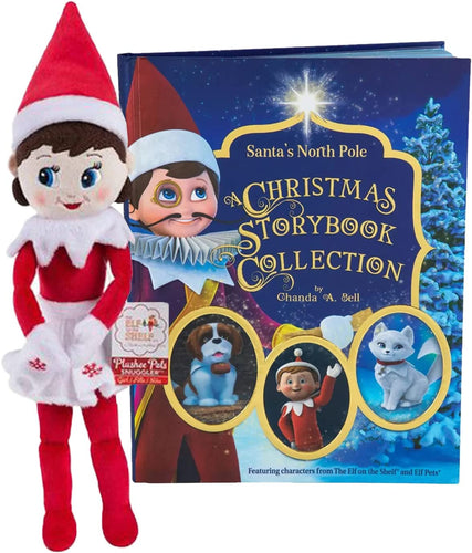 The Elf on the Shelf: Girl Light Pllushee Pals Snuggler and A Christmas Storybook Collection
