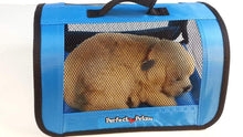 Load image into Gallery viewer, Perfect Petzzz Sleeping Shih Tzu Plush with Blue Tote For Plush Breathing Pet