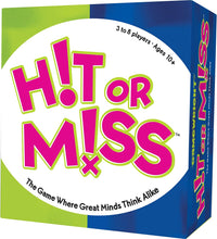 Load image into Gallery viewer, Gamewright Hit or Miss - The Game Where Great Minds Think Alike