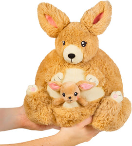 Squishable Mini Cuddly Kangaroo Plush, Small