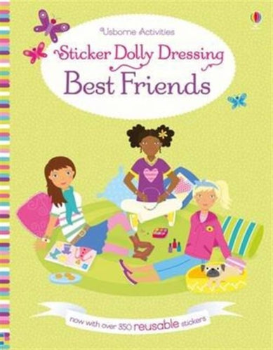 Usborne Books Sticker Dolly Dressing Best Friends