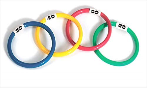 Swimline Dive Rings, 4-Color Multi Pack, One Size