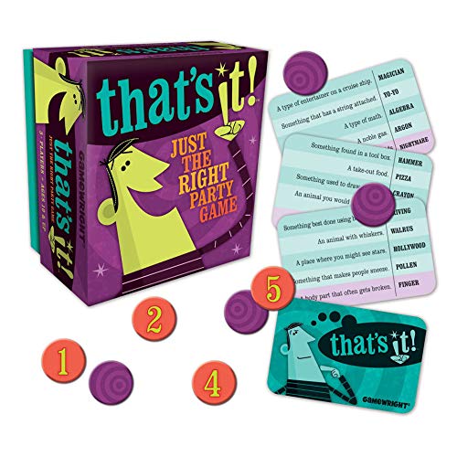 Gamewright That's It A Party Card Game of Guessing Words