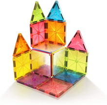 Load image into Gallery viewer, MAGNA - TILES Stardust Set, The Original Magnetic Building Tiles for Creative Open-Ended Play, Educational Toys for Children Ages 3 Years + (15 Pieces Including Glitter and Mirrors)